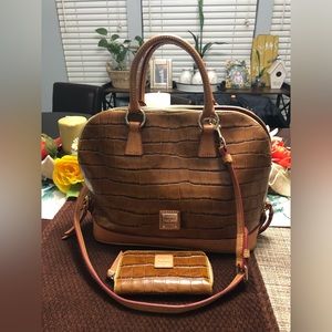 Dooney and Bourke leather purse and wallet